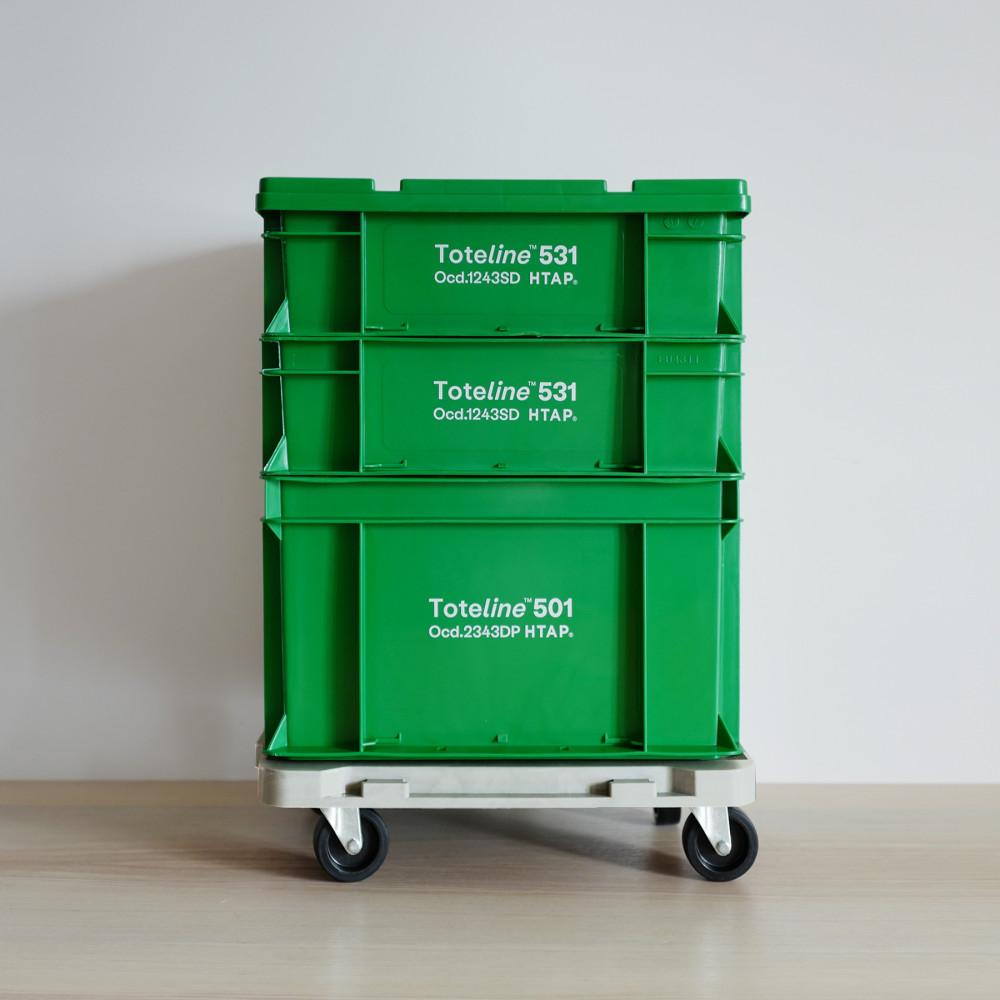 윌비 WillB HTAP 3단 이동식 적층 컨테이너 수납함 10color