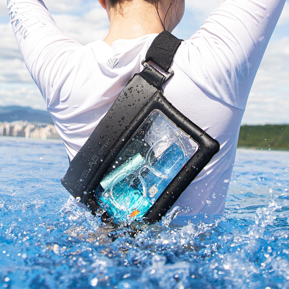방수팩 보다 3배 튼튼한 3단 잠금 CPIW 다이브랩 방수팩 클러치 6.7인치