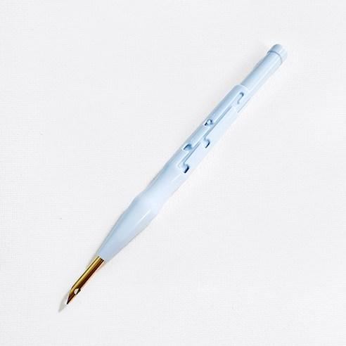 펀치니들 원단 수틀 털 실 이젤 니들 재료, 4단조절바늘, 1개