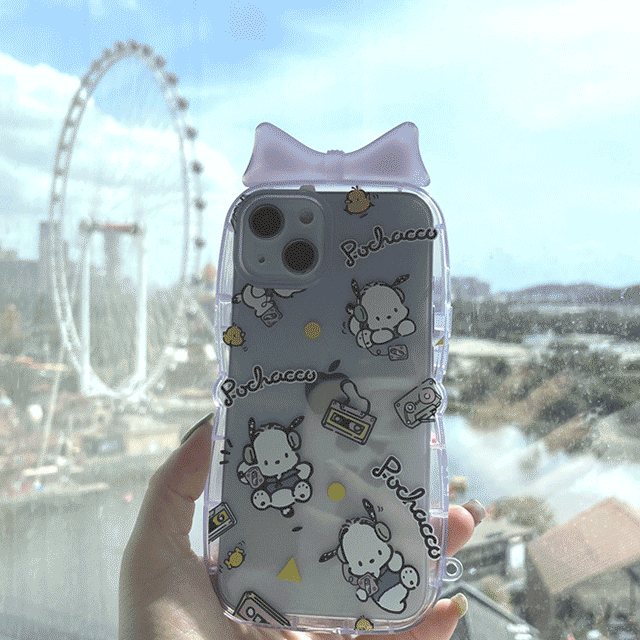 [마드마드] 리본 강아지 고양이 케이스