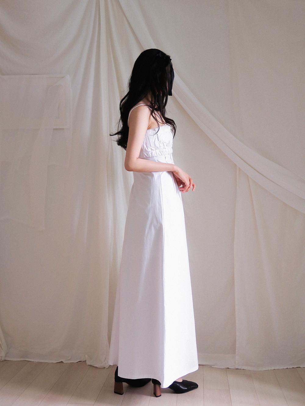 Ollin ruff cut dress