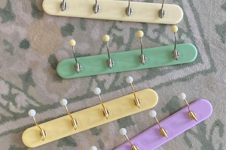 미니 빈티지 코트랙 자석 4구 (4 color)