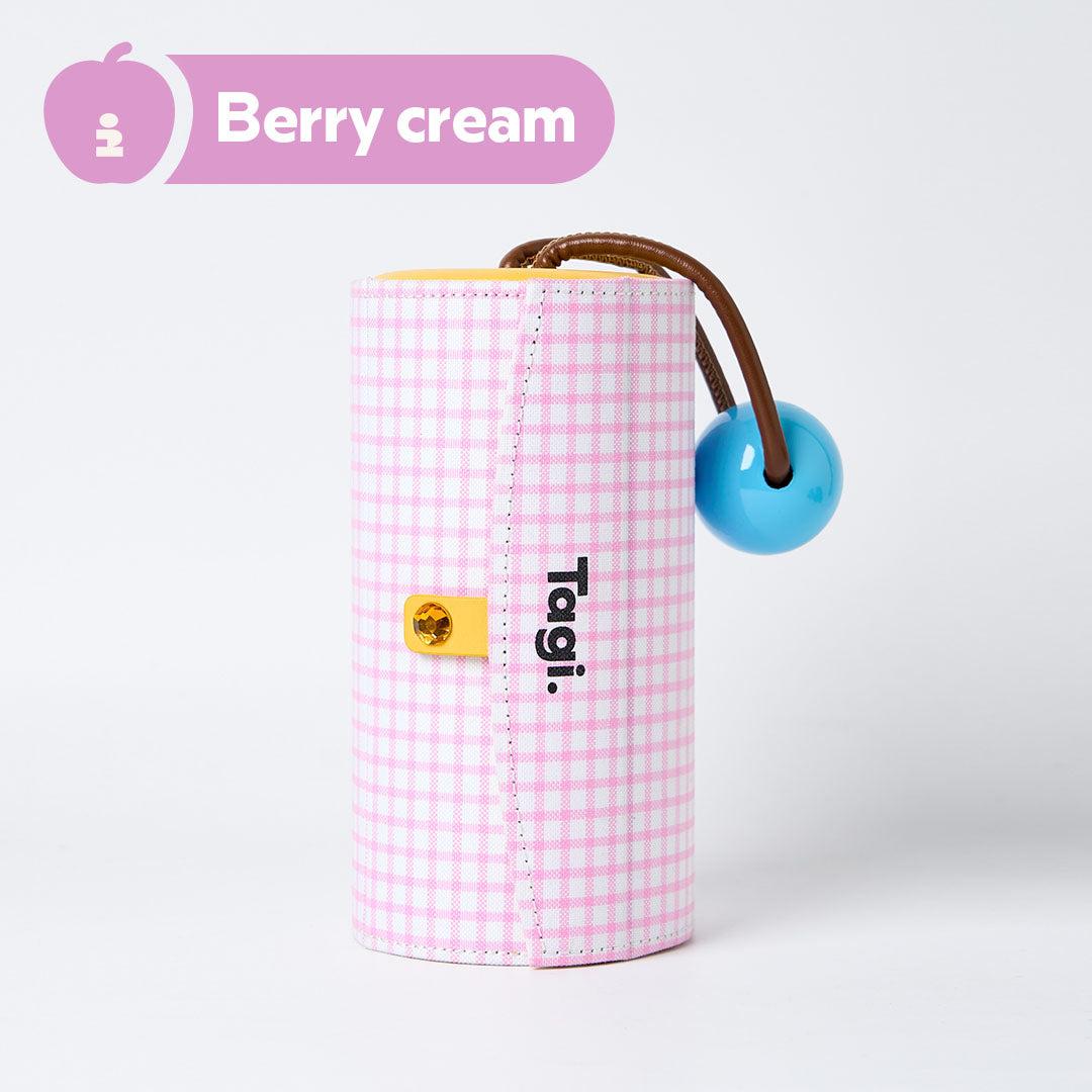 Tagi. Mini Signal Rotating Jewelry Box - Berry Cream