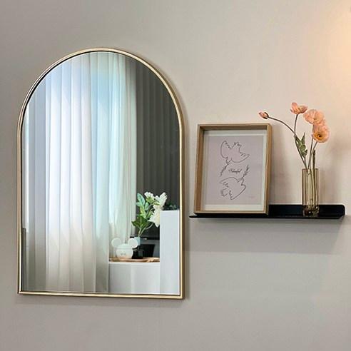 다온 화장대 욕실 인테리어 아치형 거울