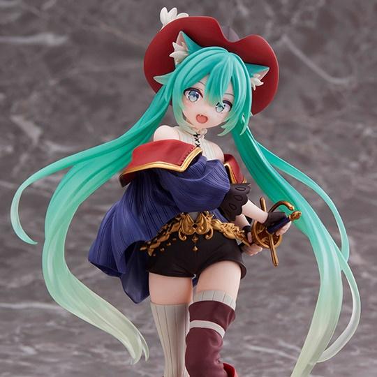 [2023년 3월 발매/4~5월 입고예정]타이토 보컬로이드 하츠네 미쿠 wonderland 피규어 장화 신은 고양이 일본 내수용