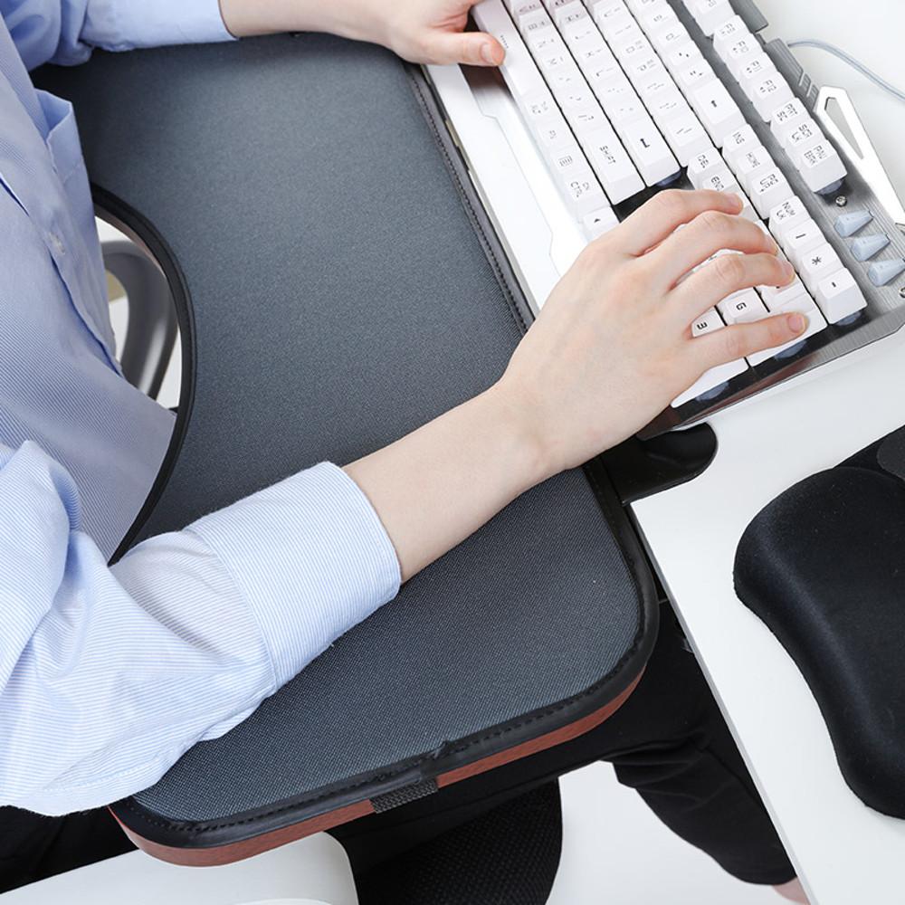 모락 투팔 팔받침대 책상 팔거치대 팔걸이 마우스 키보드 데스크 팔받침