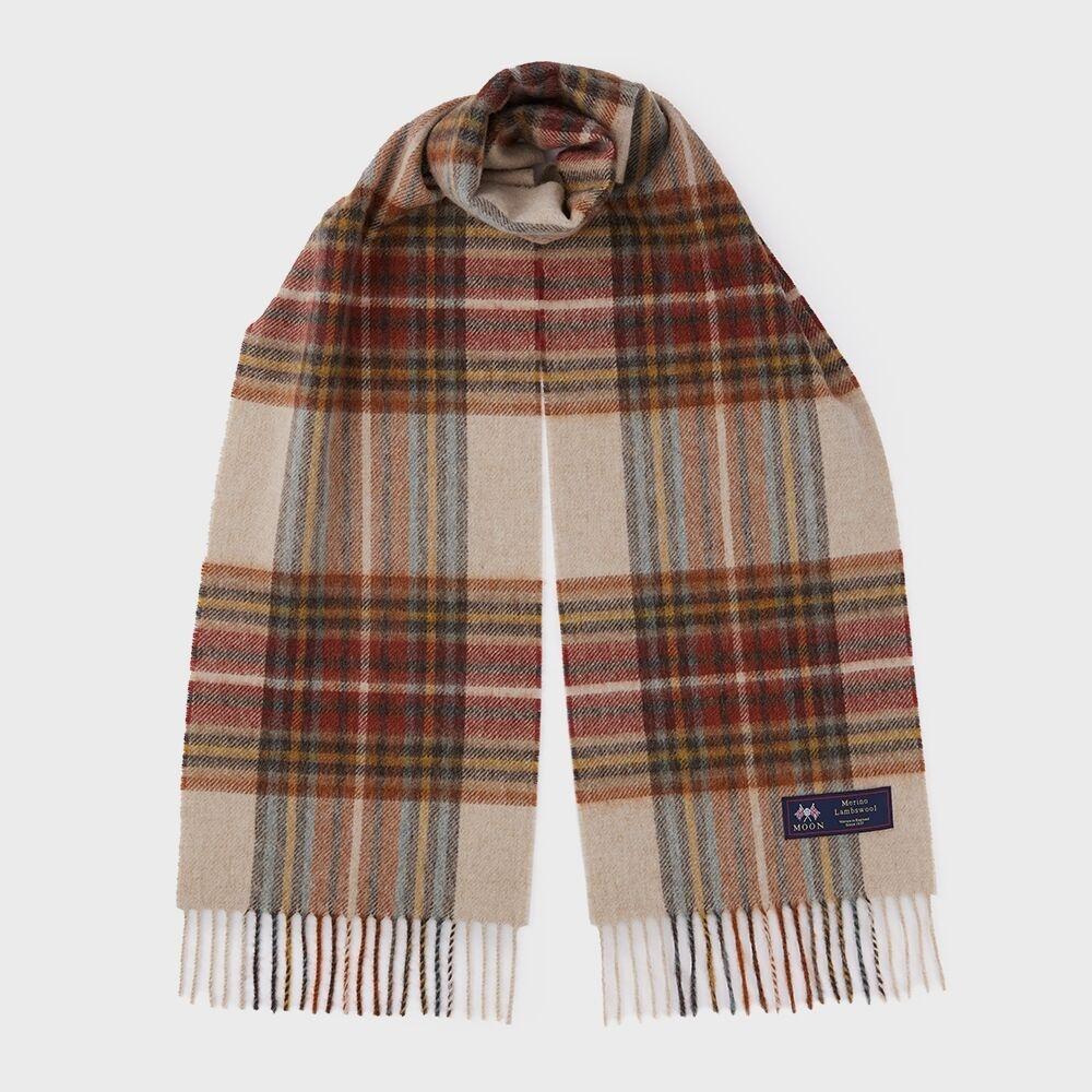 아브라함문 메리노울 머플러 25cm - 오틀리 러스트