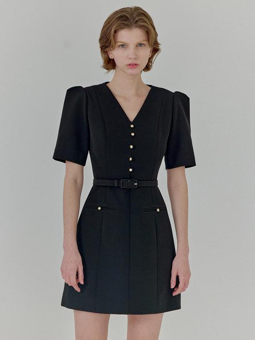 Golden Bead Dress Mini(2color)