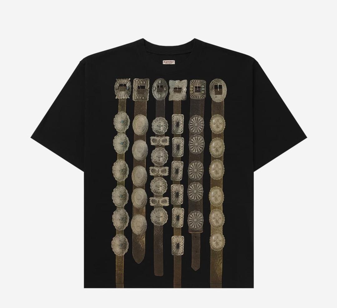 캐피탈 20 크루 티셔츠 블랙 | 후루츠패밀리