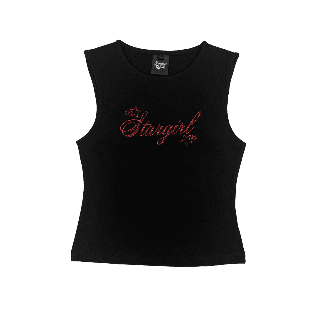 Stargirl Rhinestone Tank - M