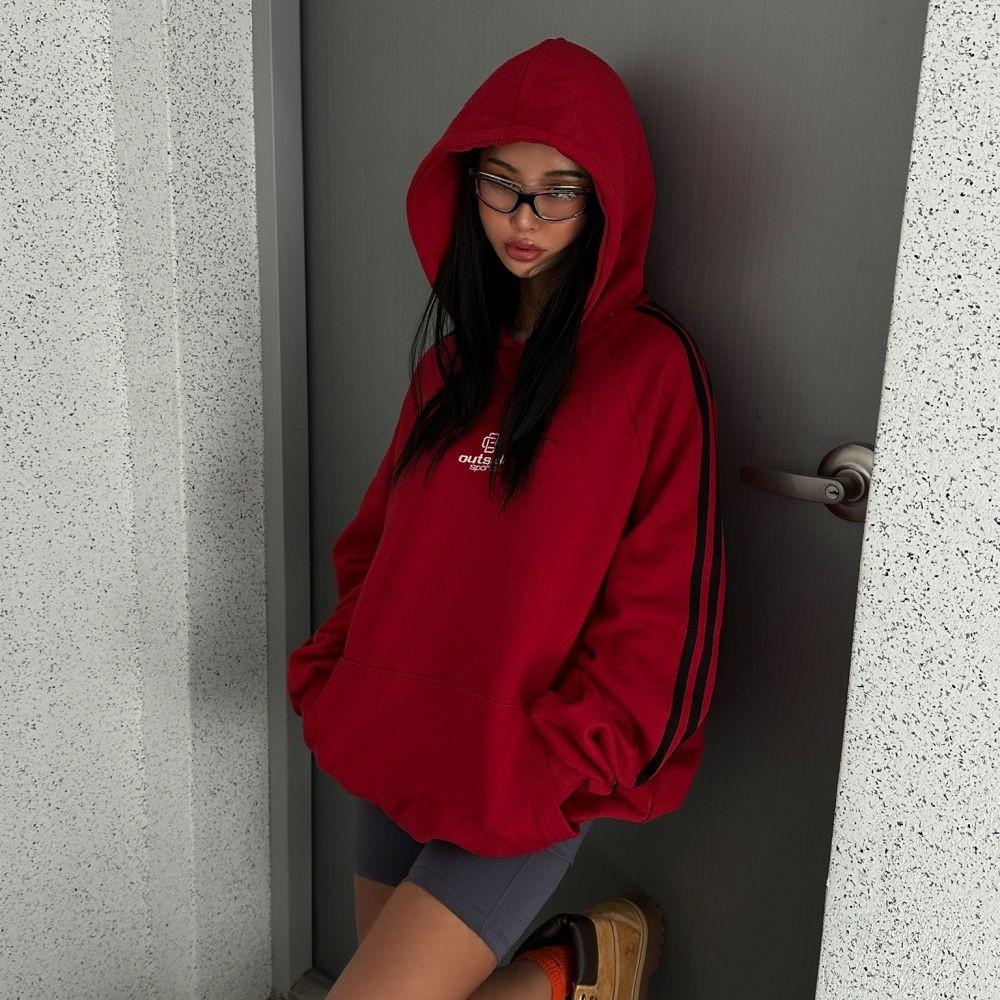 홀릭 트랙 후드 T