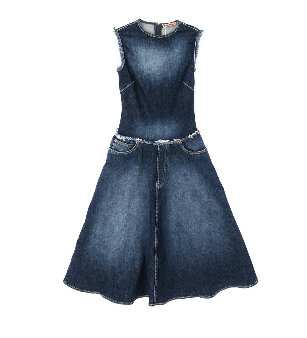 DUFFENA DENIM STRETCH DARK BLUE - 36