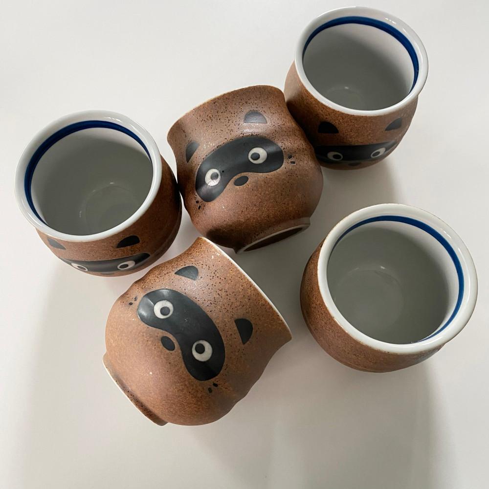 raccoon water cup (1ea)