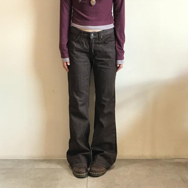 나몬 부츠컷 팬츠 ( namon bootscut pants )