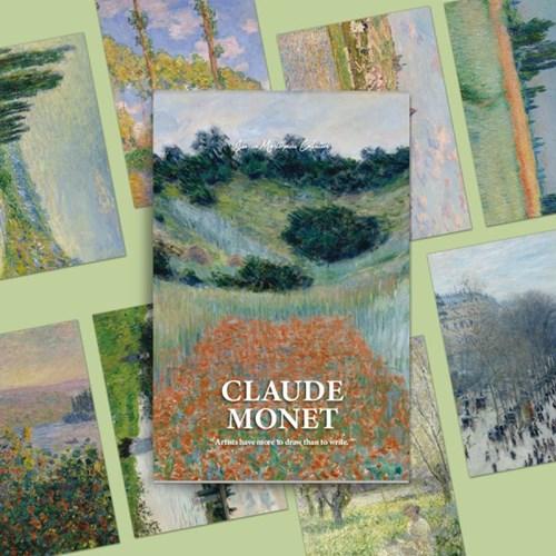명화 아트 엽서북, 클로드 모네2 (18종)