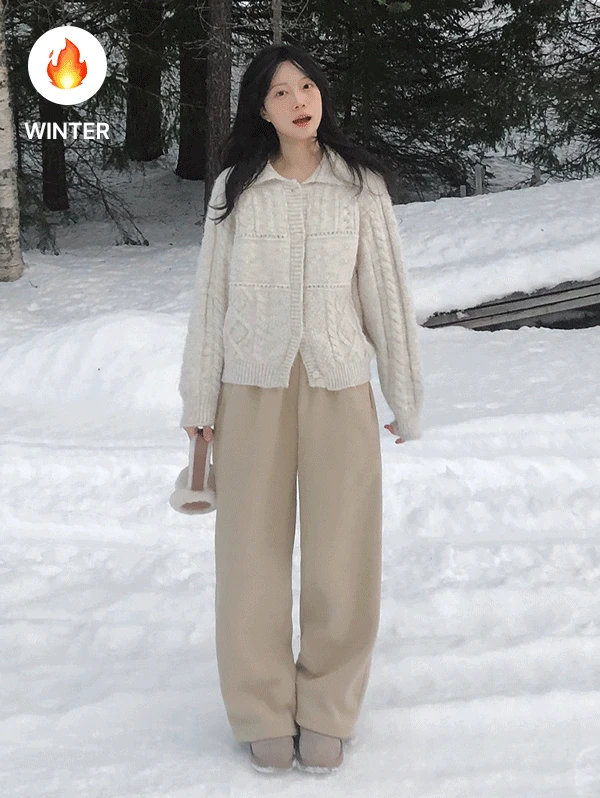 [오픈 10%할인/겨울방한템🔥] made. 윈터 허그 플리스 트레이닝팬츠 (+베이직/롱ver) - 4 color (무료배송)