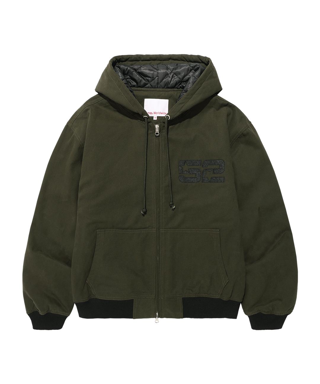 HOODIE WORK JACKET OLIVE(AM2EFUB930A)