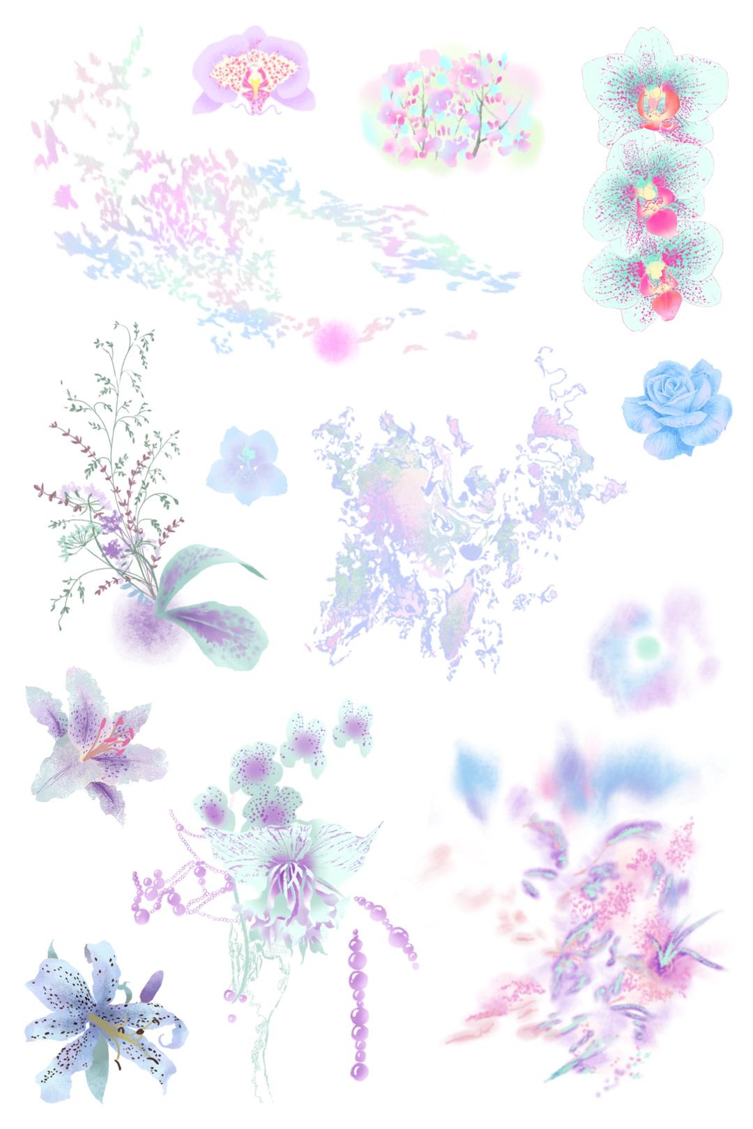 tattoosticker - blue (: palette drops)