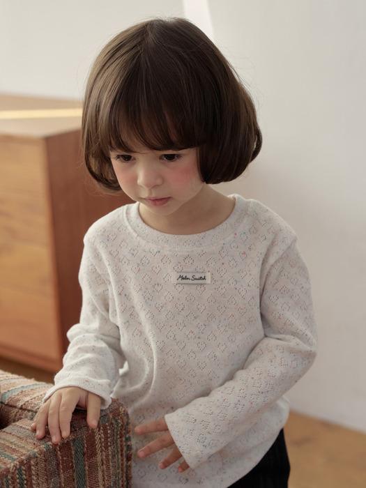 하트송이 아일렛 티_3COLORS