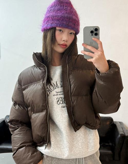 지오다노(GIORDANO)  숏패딩 푸퍼 374920 [5color] - 사이즈 & 후기 | 무신사