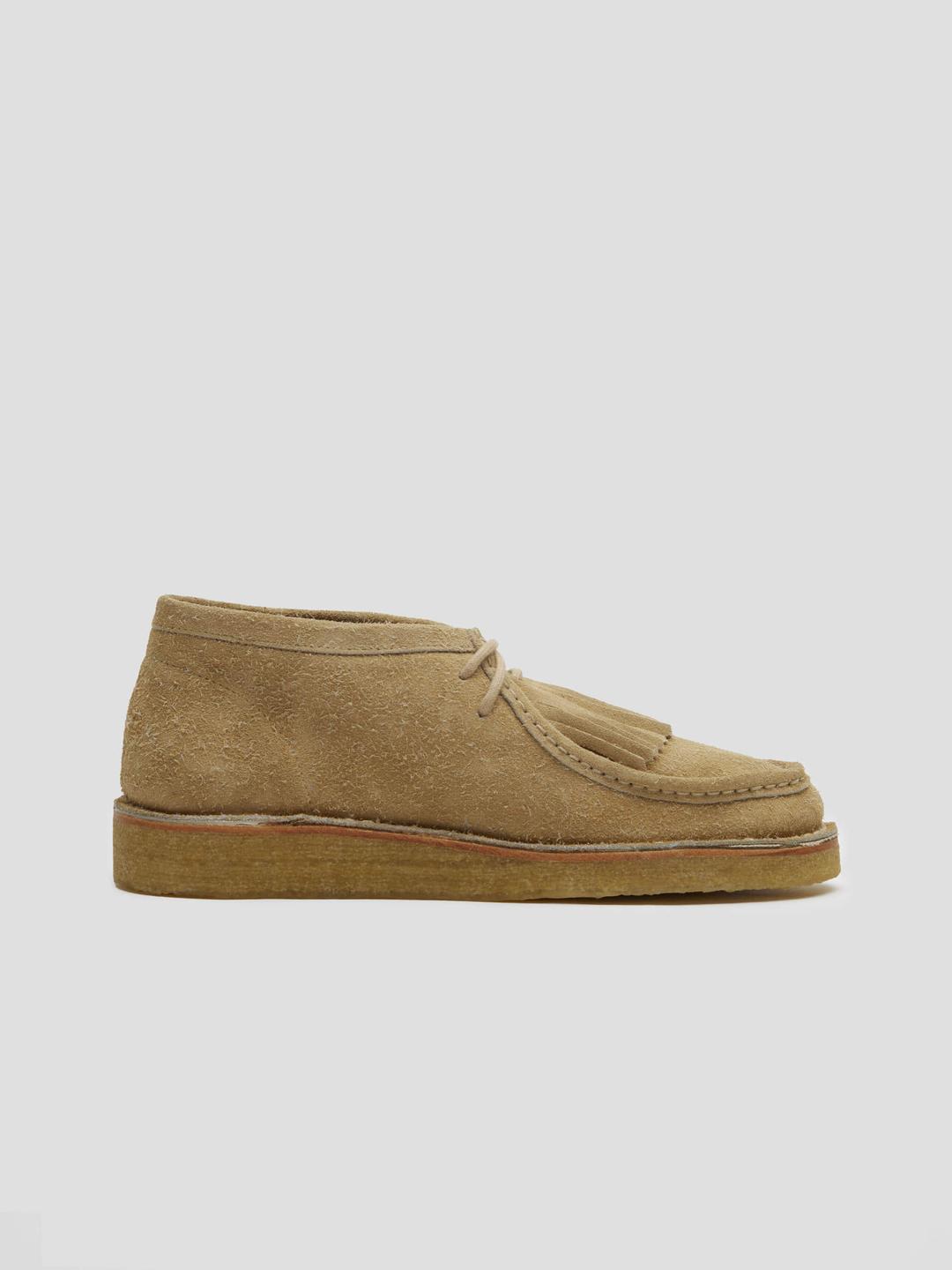 moccasin 01 suede bicolor beige