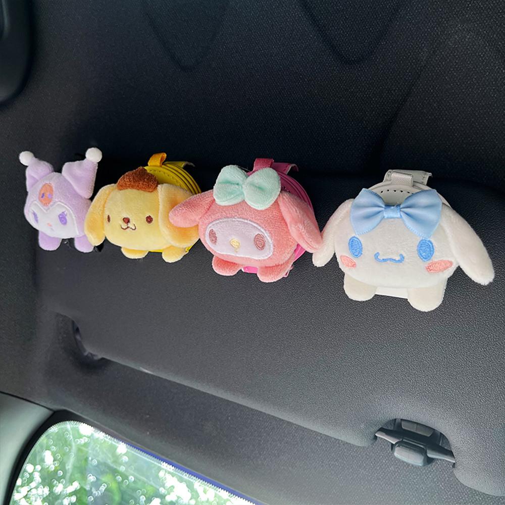 산리오 선글라스클립 마이멜로디 폼폼푸린 차량용 선글라스 거치대 자동차 꾸미기 여자친구선물