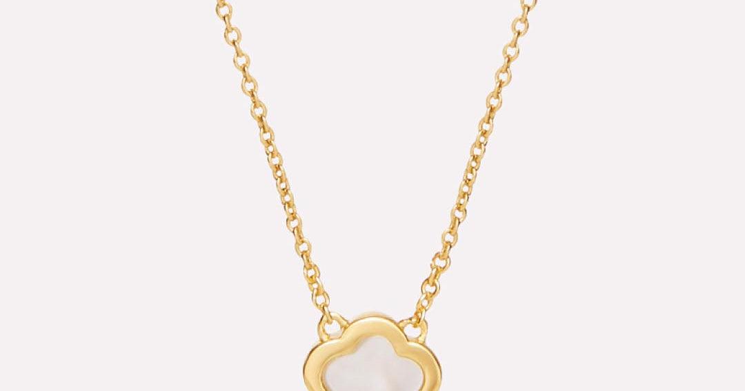 Mother of Pearl Inlay Flower Pendant - Saya