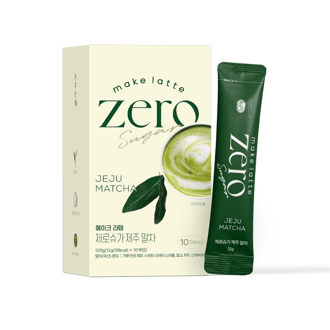 가루선생 메이크라떼 제로슈가 제주말차, 12g, 10개