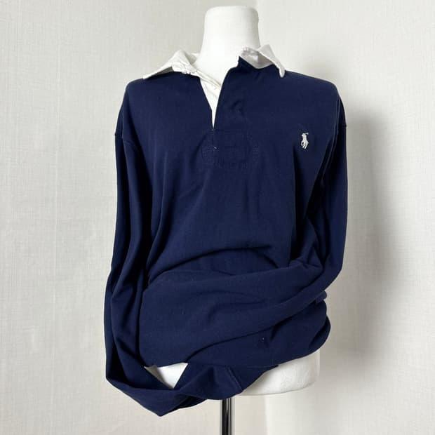 폴로 네이비 카라 롱슬리브 | 후루츠패밀리