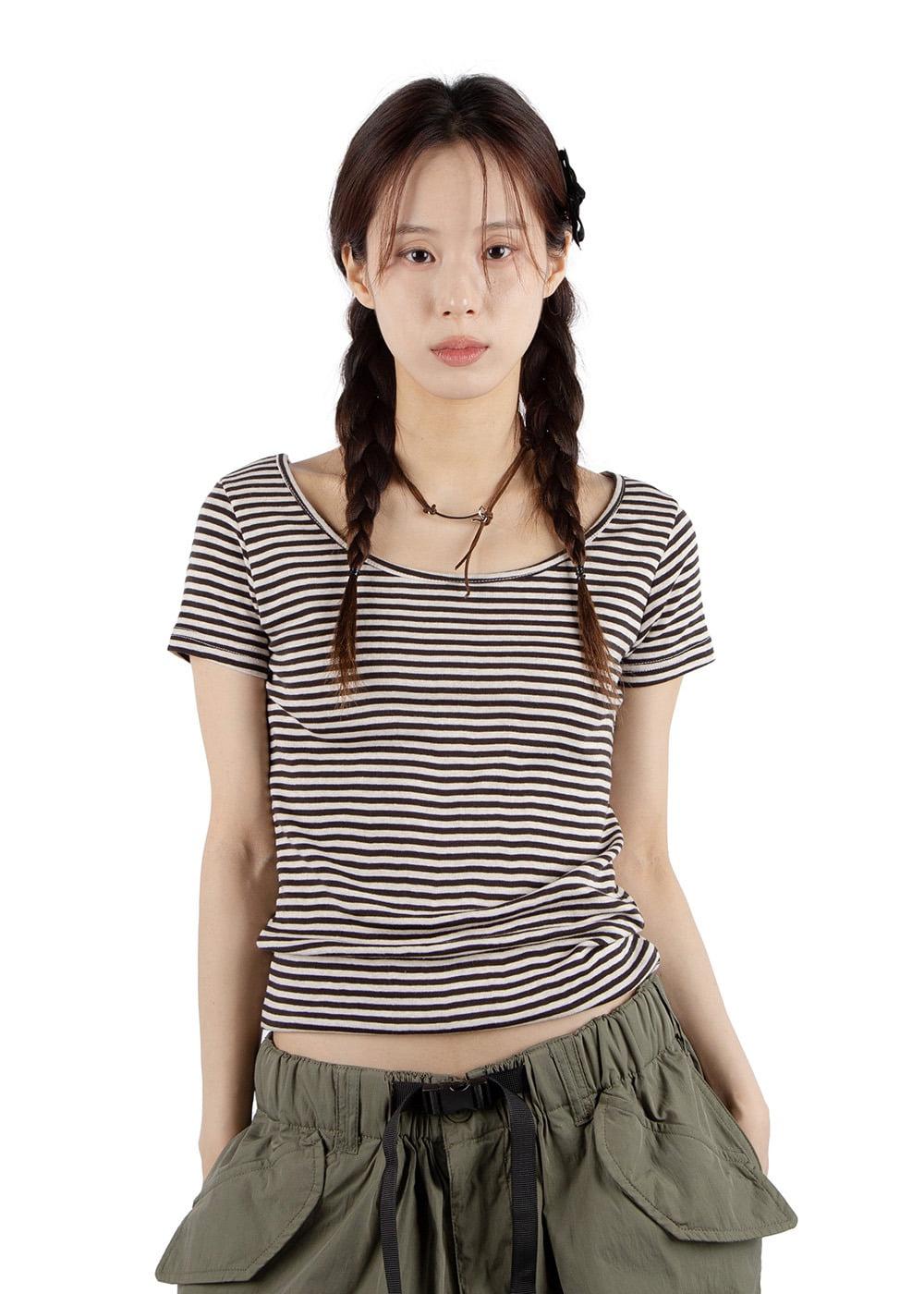 릿킴 DAY STRIPE TEE
