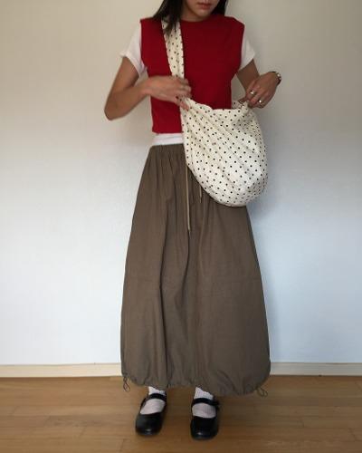 [오늘출발/MD추천]도트 투웨이 크로스백 (3color) *아이보리, 블루 당일 발송 가능!