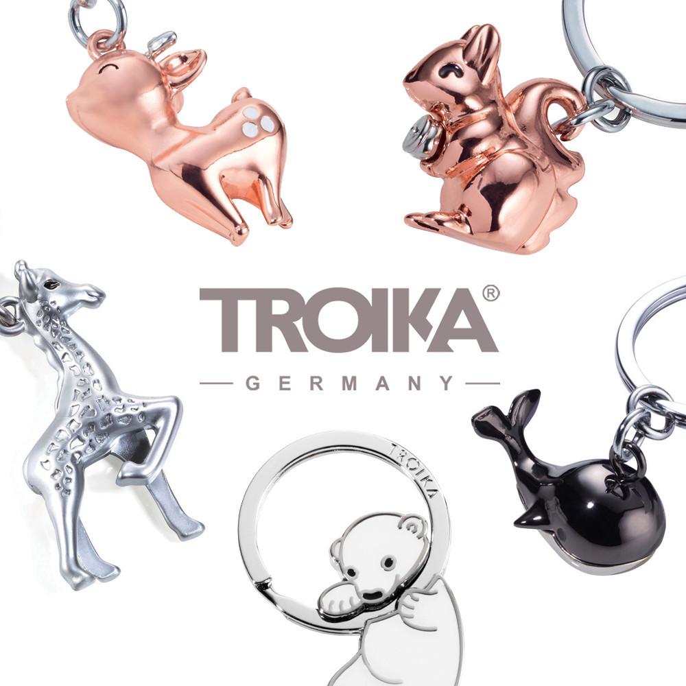 TROIKA 동물 키홀더 동물원/ 곰 고래 코끼리 기린 펭귄 다람쥐 13종 /선물포장가능