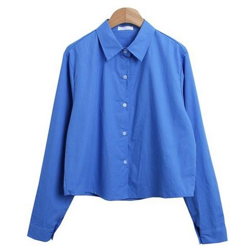 린다샵 여성용 케인트 베이직 무지 라운딩 세미 크롭 컬러 남방 셔츠 cpnb2841k41 - 셔츠 | 쿠팡