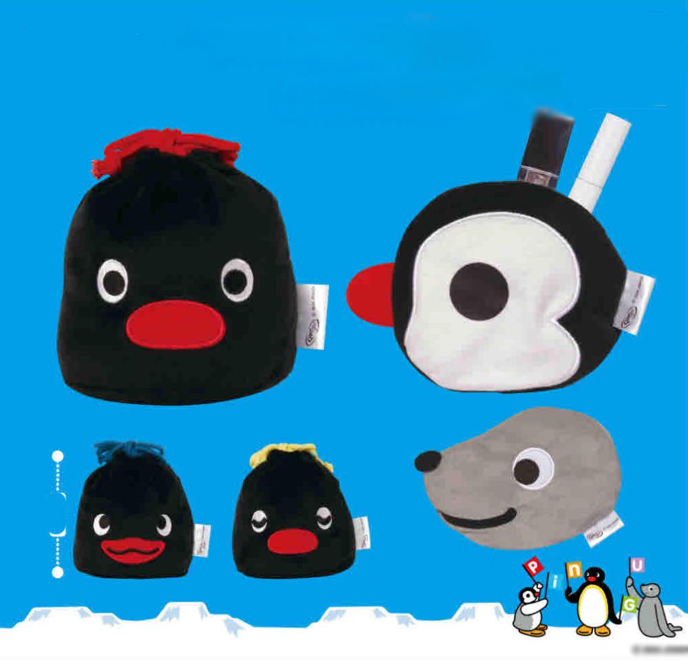 핑구 조이개 지퍼 파우치 가챠 핑가 로비