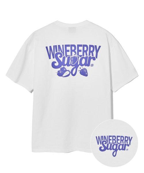 WINEBERRY SUGAR T-SHIRTS (WHITE) [LRRMCTA340M]