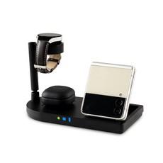 디큐브 4in1 고속 무선충전기 갤럭시워치 4 5 / 버즈 한방에 + 무드조명등 + 외부포트 Sport41