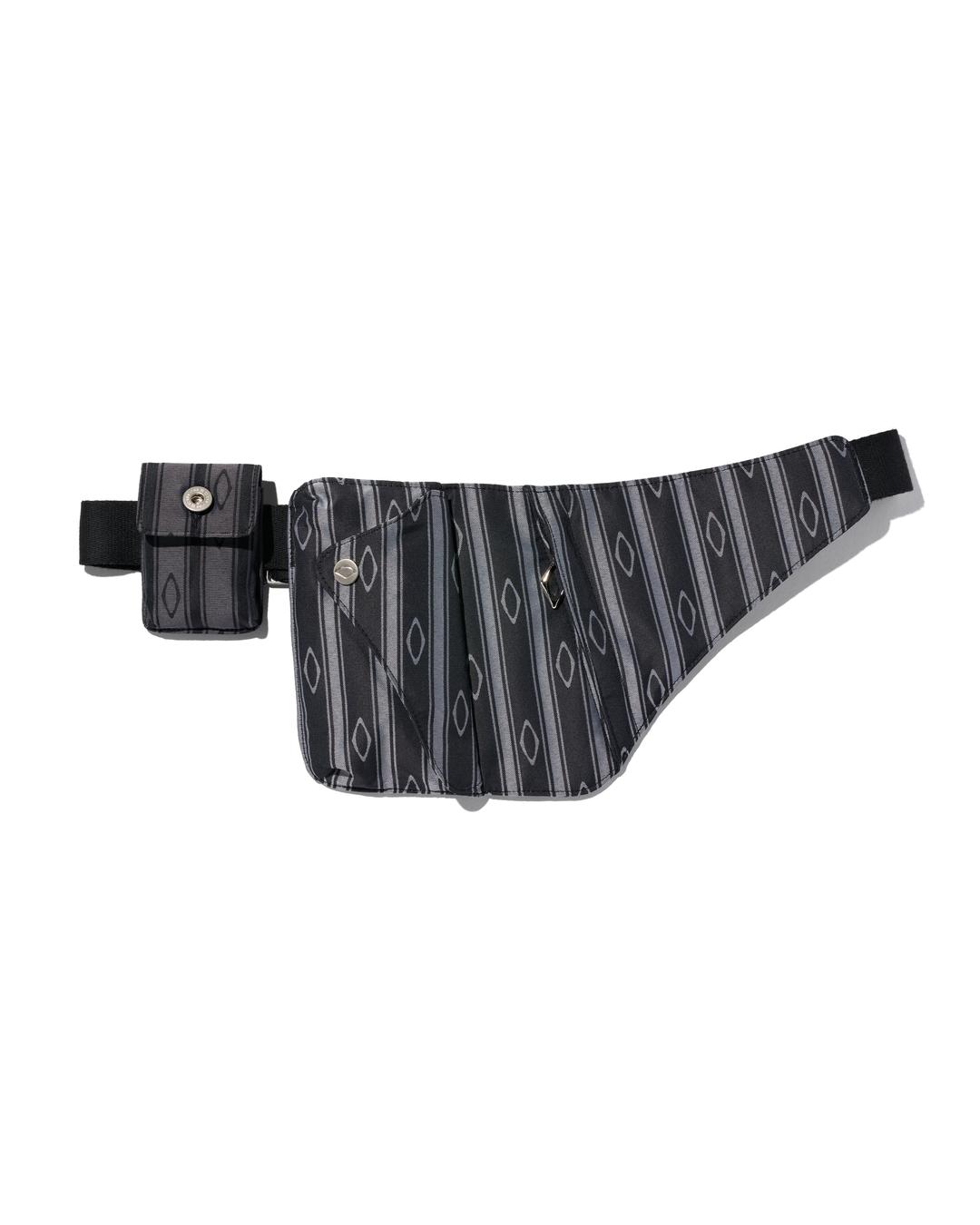 JACQUARD BODY POUCH_BLACK