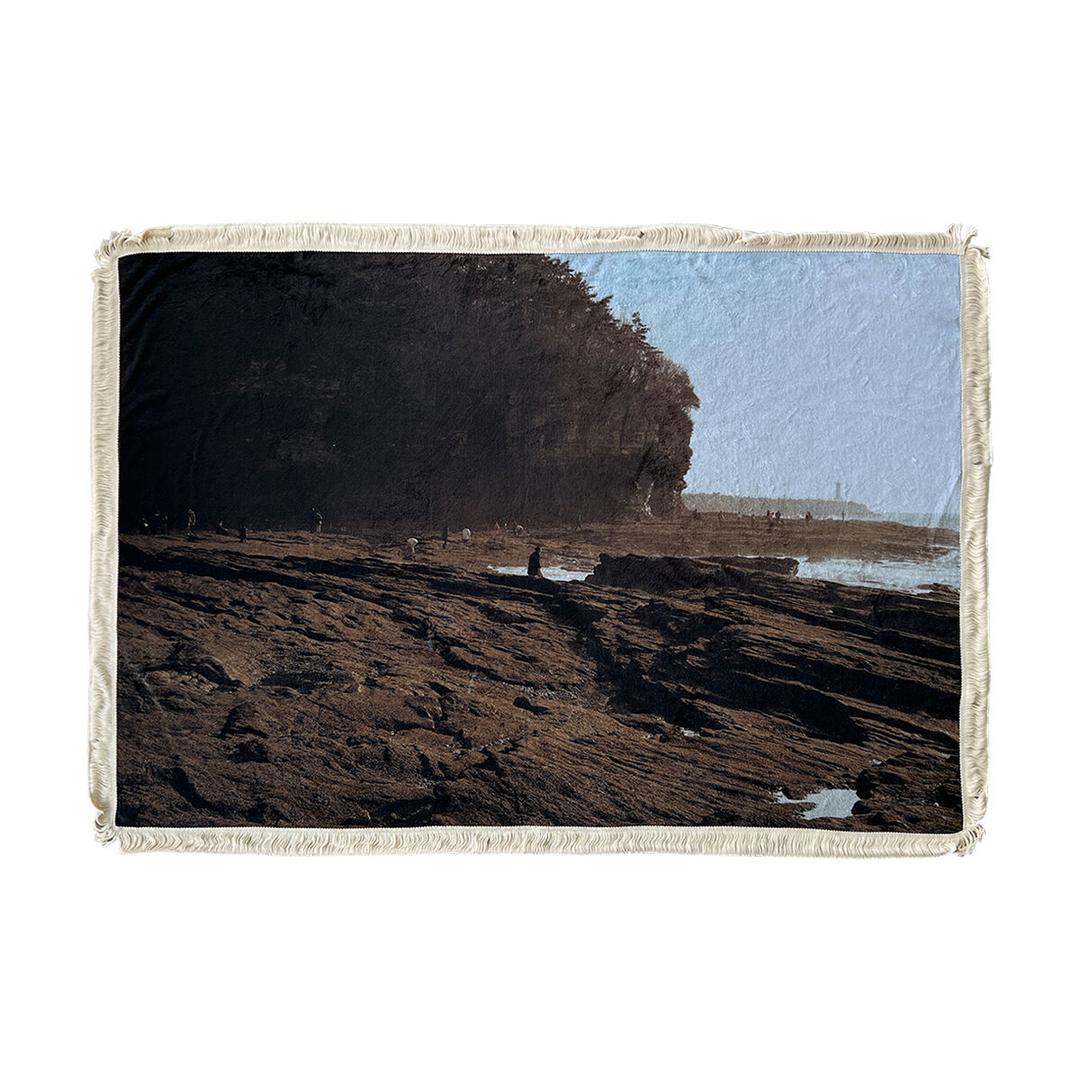 cliff seaside blanket 테슬 블랭킷