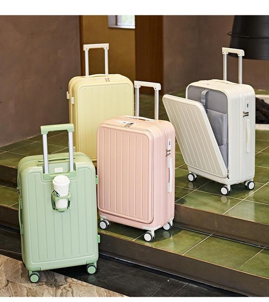 기내용 캐리어 20인치 기내반입 22인치 여행용 소형 컵홀더 미니 캐리어