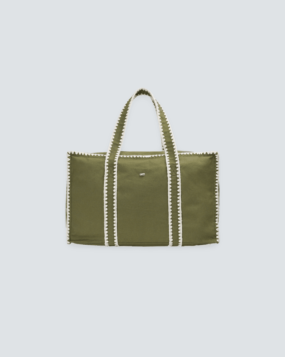 NEEDLEWORK SHOULDER BAG _ OLIVE