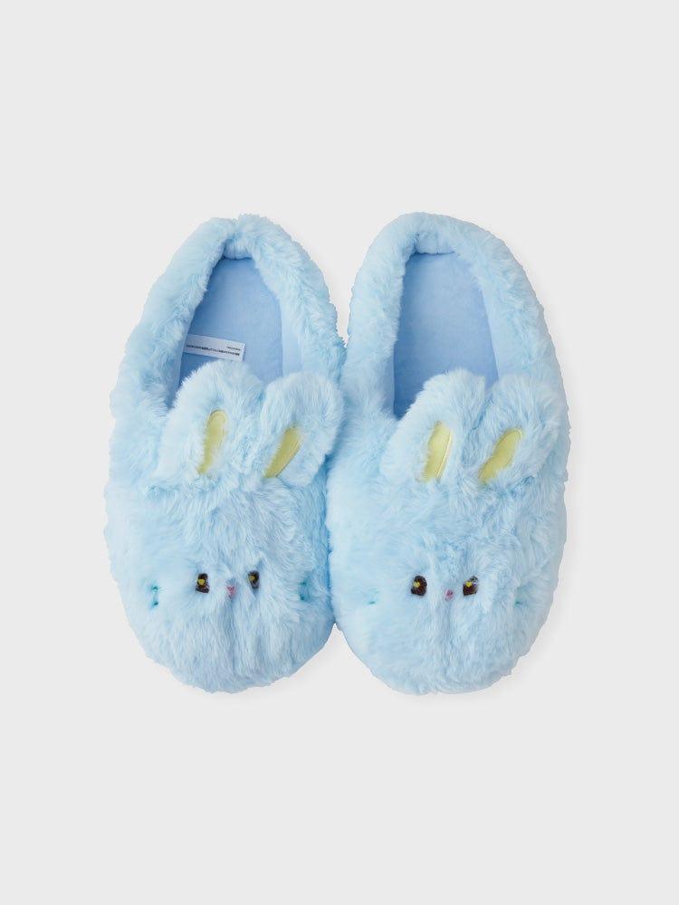 bunini 플러시 룸슈즈 (BLUE)
