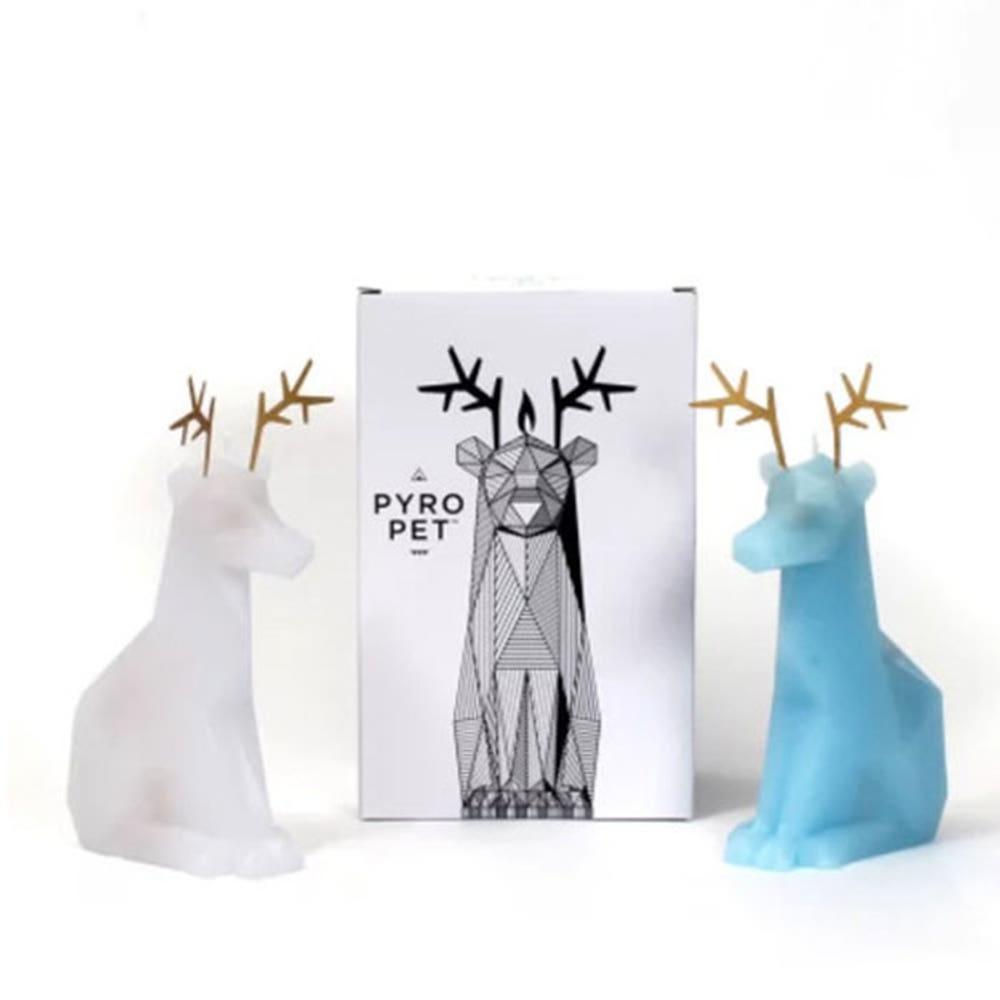PYROPET 파이로펫 스페인 스켈레톤 캔들 순록 Dyri 2종택1