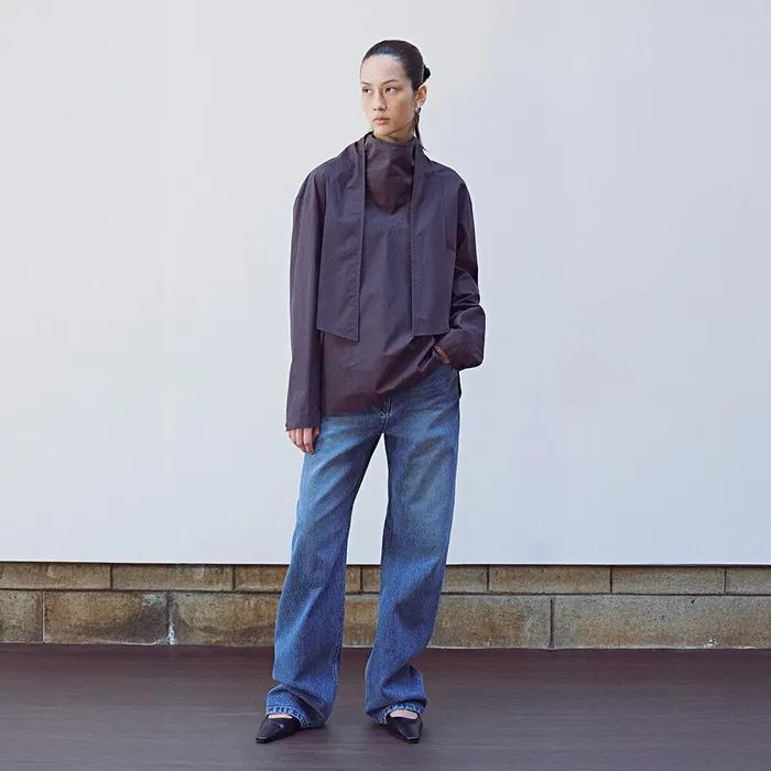 Relaxed-Fit Denim Pants L118-22