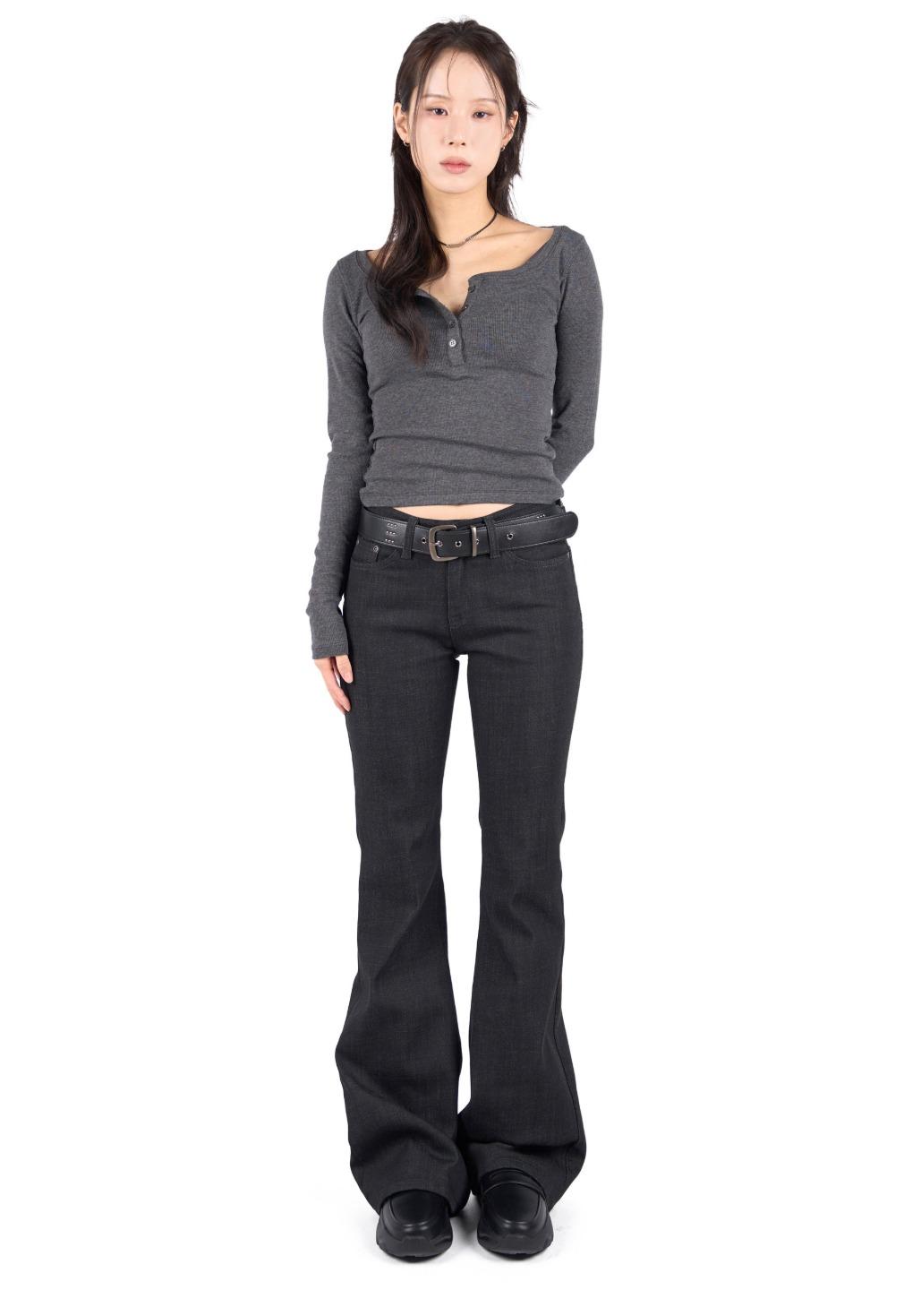 릿킴 FLARE RAW JEANS