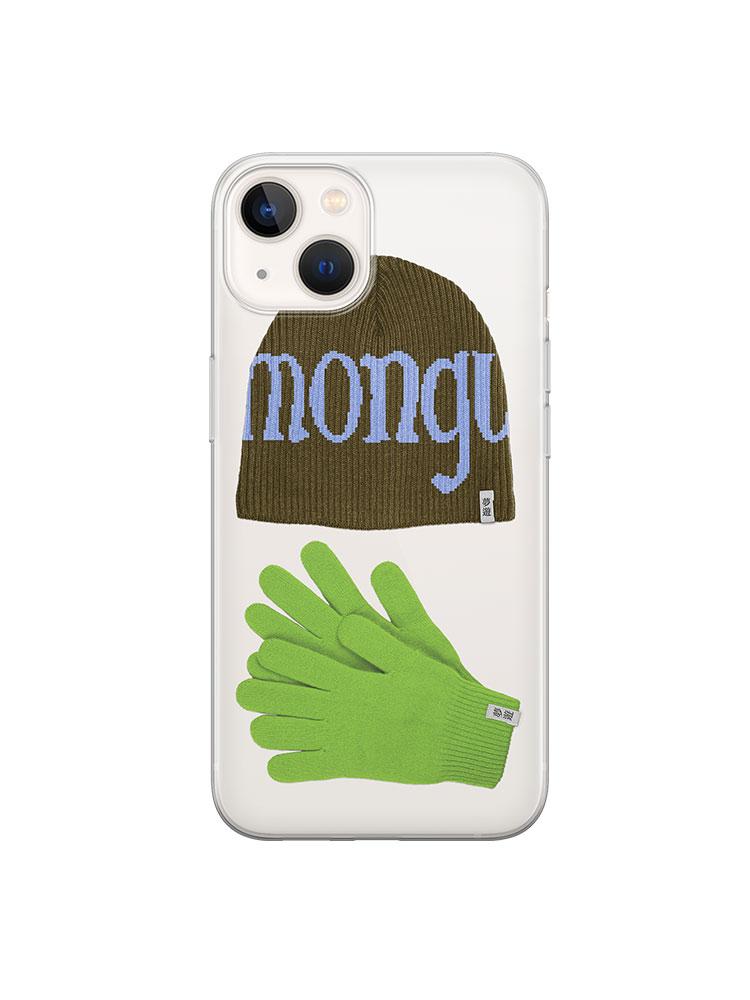 [시즌한정] Snuggle (brown) 젤하드 케이스 갤럭시 전기종 아이폰15