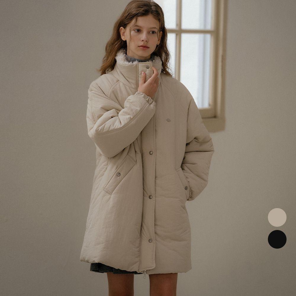 [BEIGE 12/10 예약배송]Long dumble padded jumper [TIWT03JP02]_2color