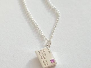 Love Letter Necklace, 2 Types