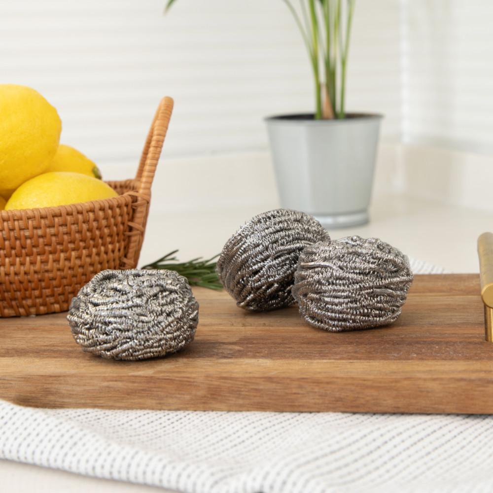 핀일로 국내산 포스코304 스테인리스 수세미 철수세미 3개