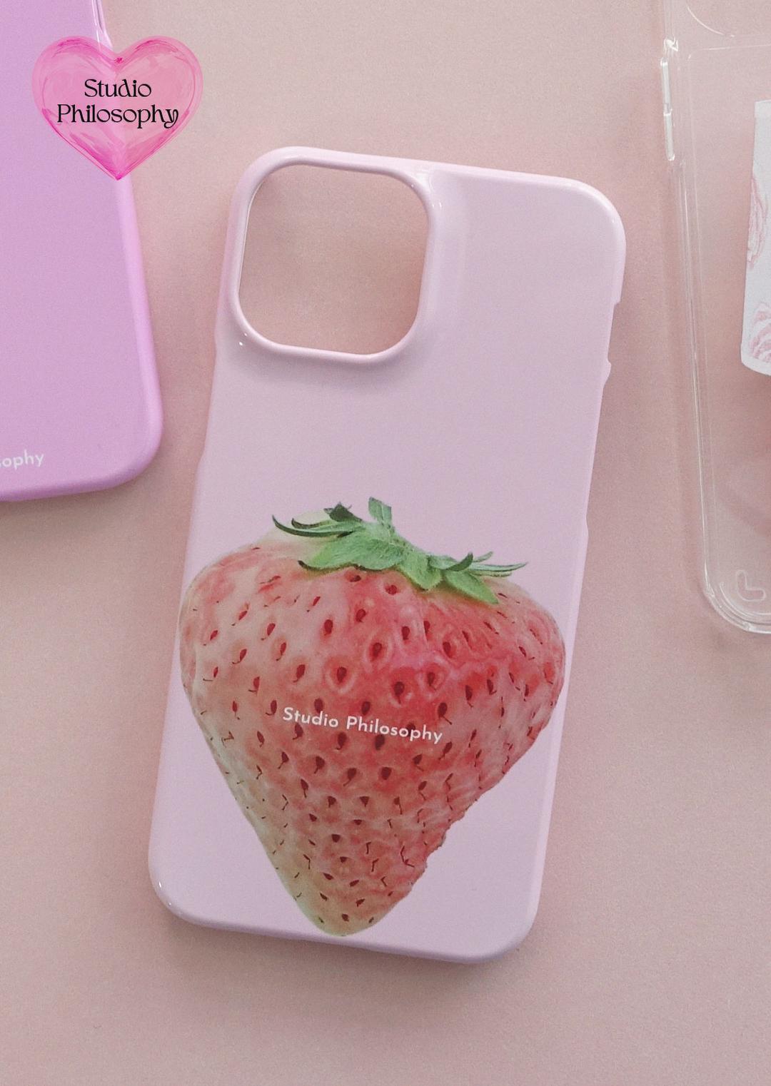 (❋StuPhy) PINK STRAWBERRY 케이스 ver.3