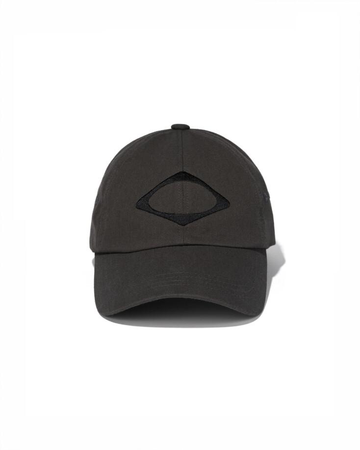RHOMBUS POCKET BALL CAP - CHARCOAL